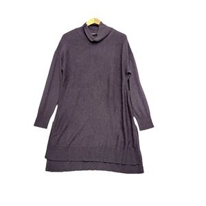 Soft Surroundings Metro Tunic Turtleneck Sweater Size XL Wool Cashmere Blend